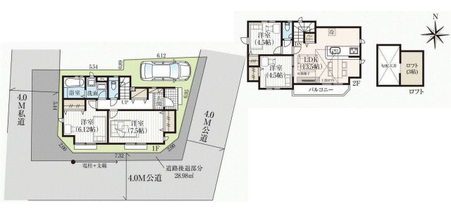 葛飾区東堀切２丁目新築戸建