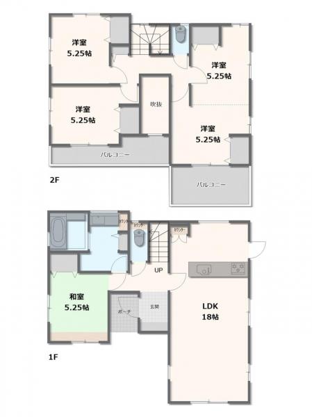 宇都宮市下川俣町2期　1号棟