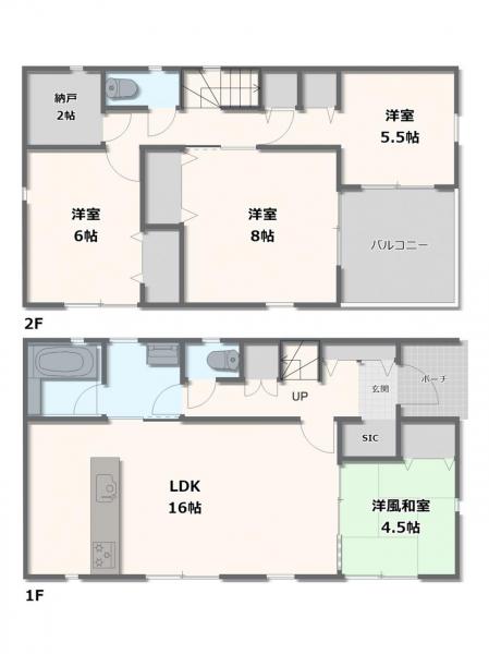 クレイドルガーデン宇都宮市中岡本町第8　1号棟