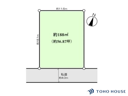 西区西新井　全1区画