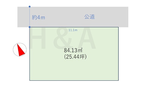 目黒区五本木１丁目　１区画