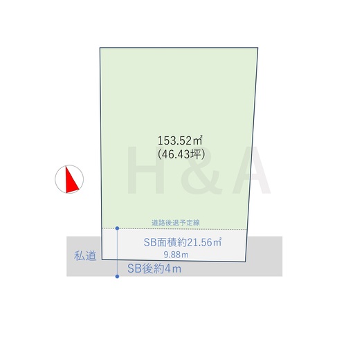 大田区上池台４丁目　１区画