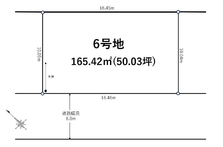 野洲市市三宅　6号地　売土地