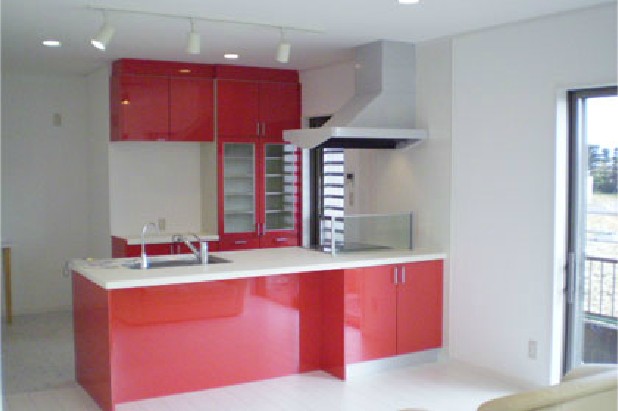 キッチン 赤色 Amrowebdesigners Com